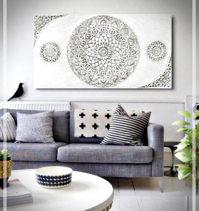 decoración con mandalas