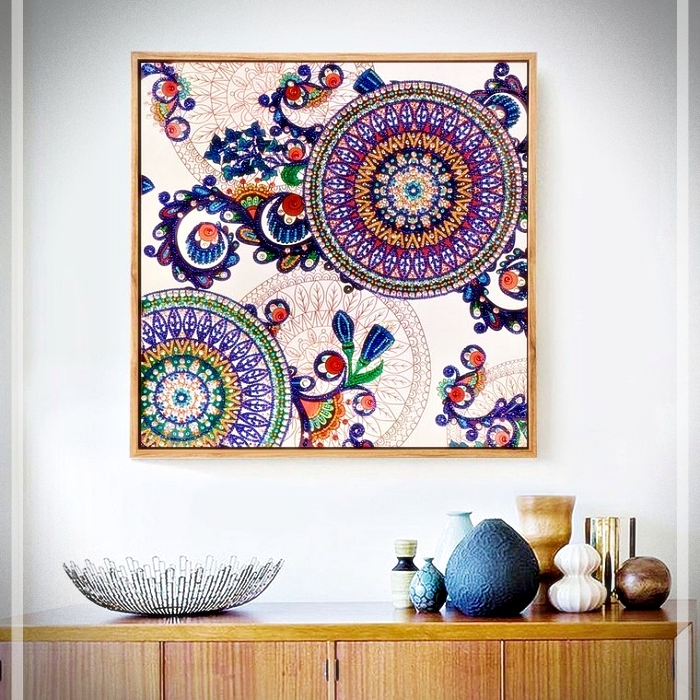 decoración con mandalas