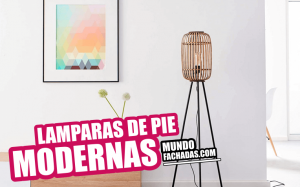 lamparas de pie modernas